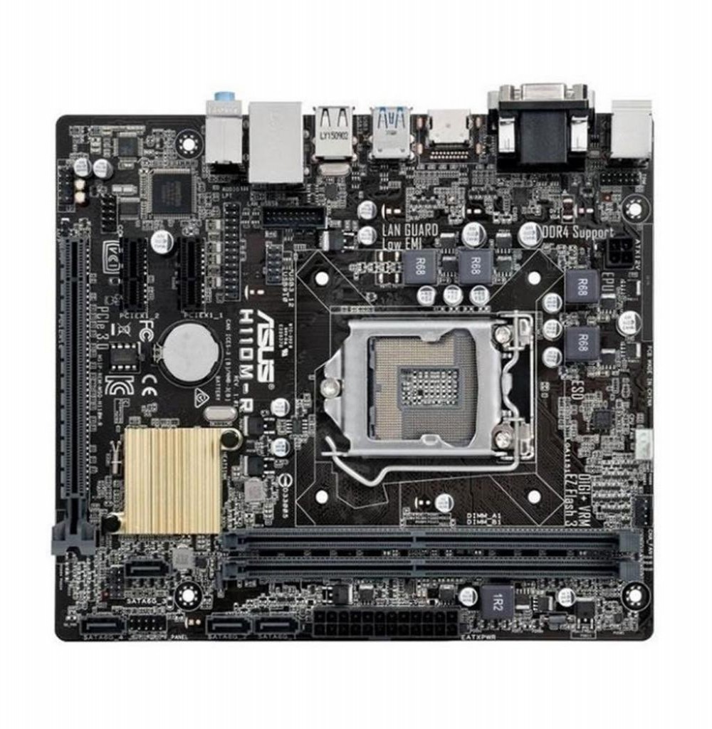 Placa Mãe Asus H110M-C Socket LGA1151 - até 2 DDR4