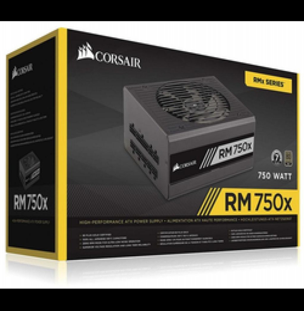 Fonte 750W Corsair RM750X 80Plus Gold Modular