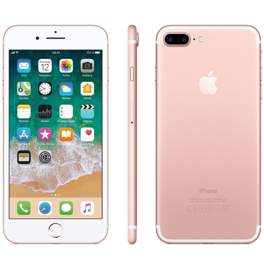 Apple iPhone 7 A1778 256GB Tela Retina de 4.7" 12MP/7MP iOS - Rosa Ouro