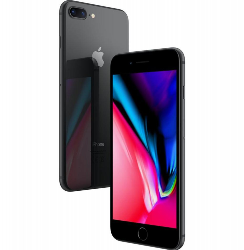 Apple iPhone 8 Plus A1897 BZ 256GB Tela Retina 5.5" 12MP/7MP iOS - Cinza Espacial