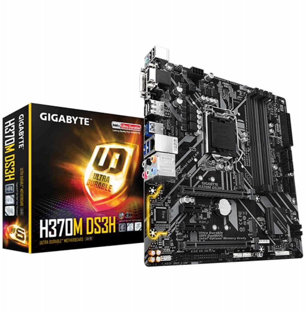 Placa-Mãe Intel (1151) Gigabyte H370M DS3H