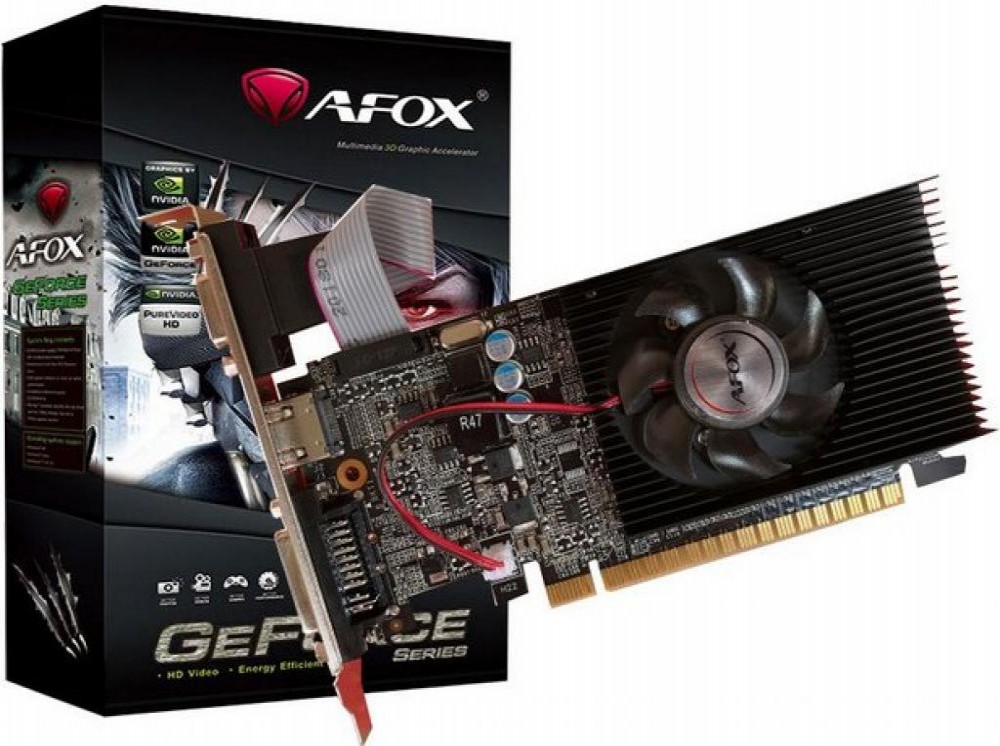 Placa de Vídeo 1GB Exp. Gf-G210 Afox DDR2 64bits  AF210-1024D2LG2