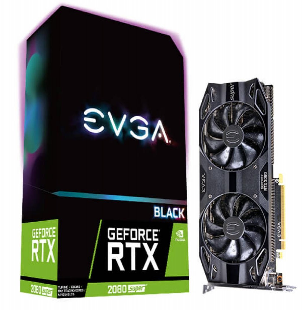 Placa de Vídeo 8GB EXP. GF-RTX2080 EVGA Super Black Gaming