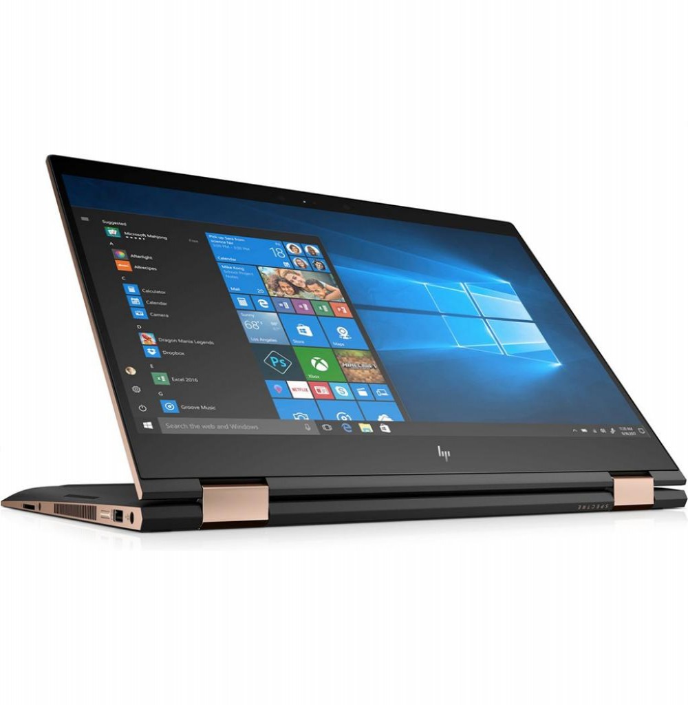 Notebook HP Spectre 15-CH010CA i7-8550U/ 12GB/ 360SSD/ 15P/ Tou/ 2GV/ W10 Nvidia MX150 Prata X360