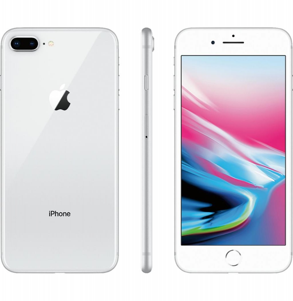 Apple iPhone 8 Plus A1897 BZ 64GB Tela Retina 5.5" 12MP/7MP iOS - Prata