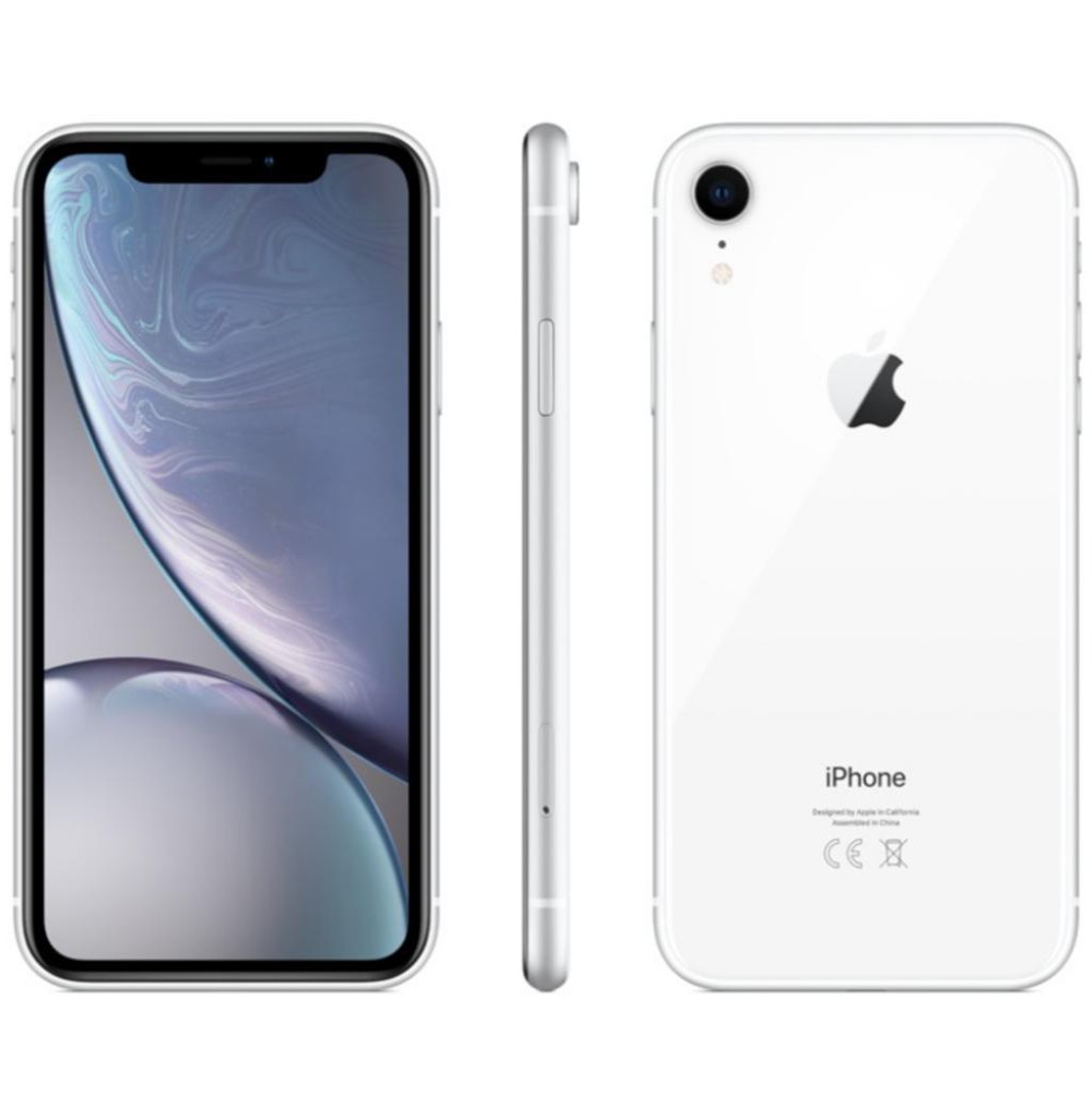 Apple iPhone XR A2105 128GB Tela Liquid Retina 6.1" 12MP/7MP iOS - Branco 