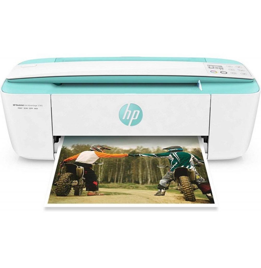 Impressora HP Deskjet 3785 Multifuncional Sem Fio Branco/Verde