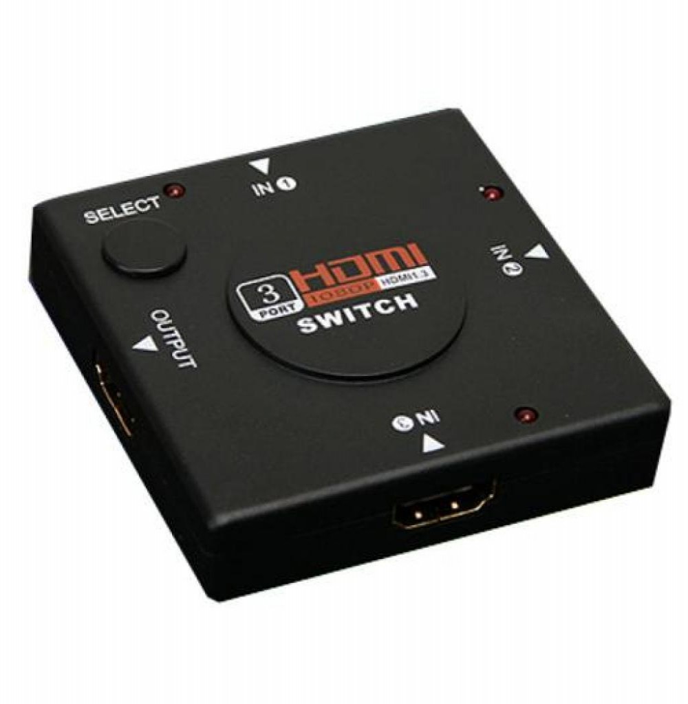 Adaptador Switch HDMI Satellite A-HD06 3X1
