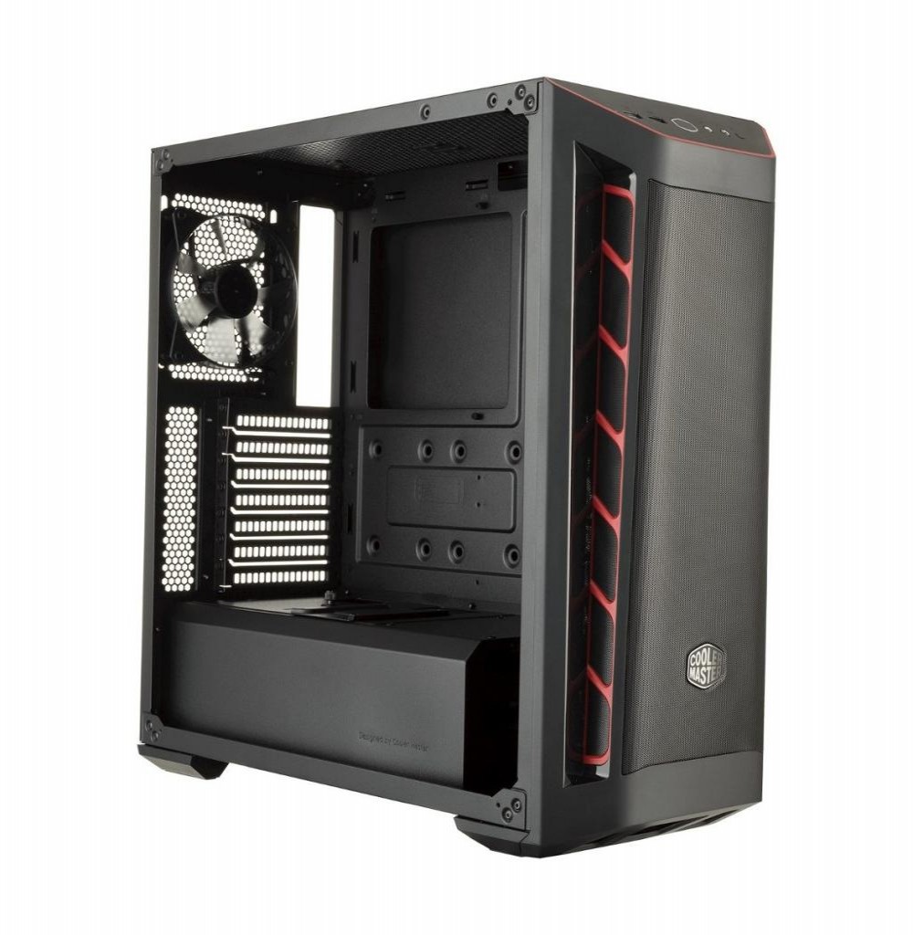 Gabinete Cooler Master MasterBox MB511 Red/Black