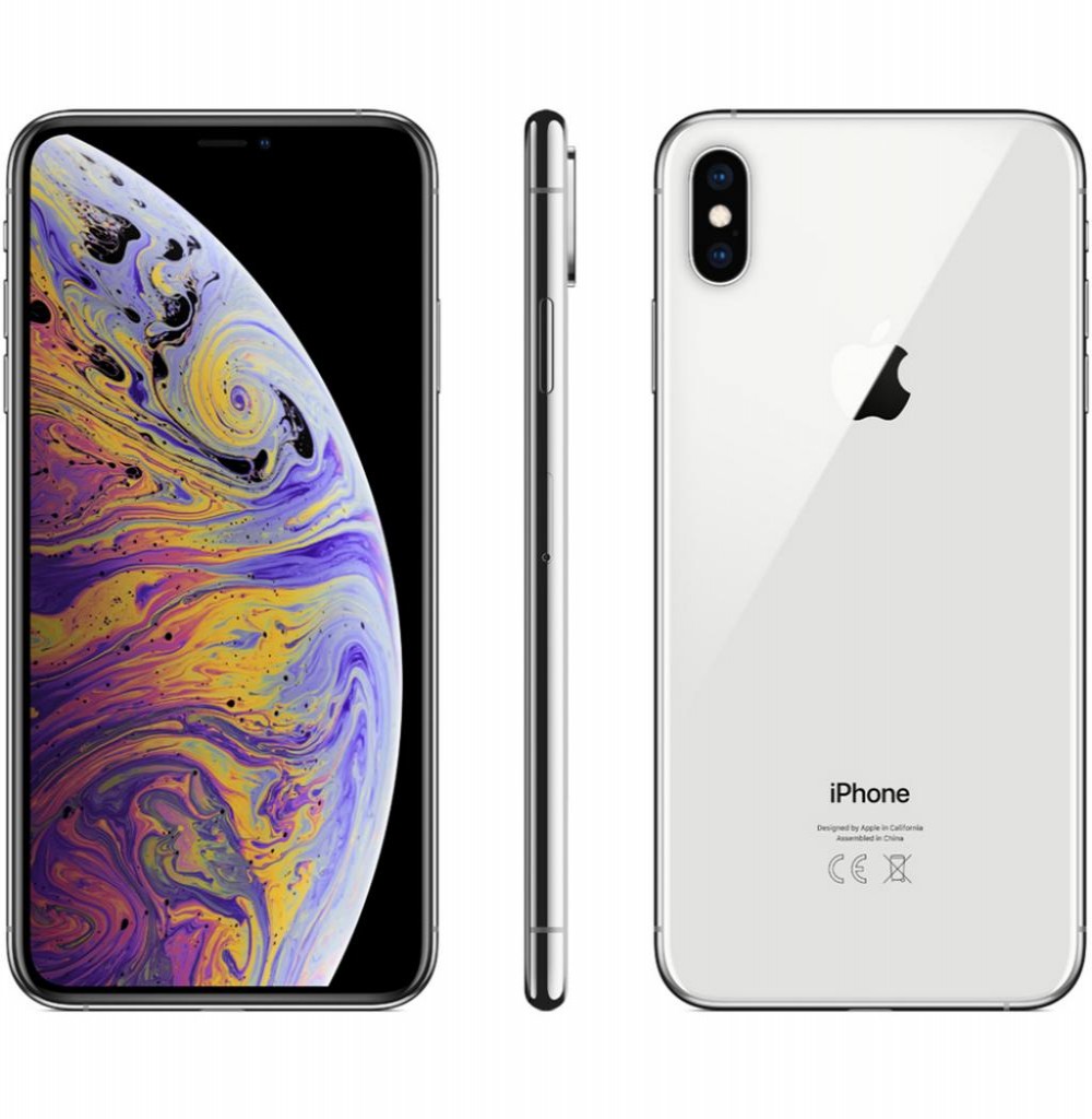 Apple iPhone Xs Max A2101 256GB Super Retina OLED de 6.5" 12MP/7MP iOS - Prata