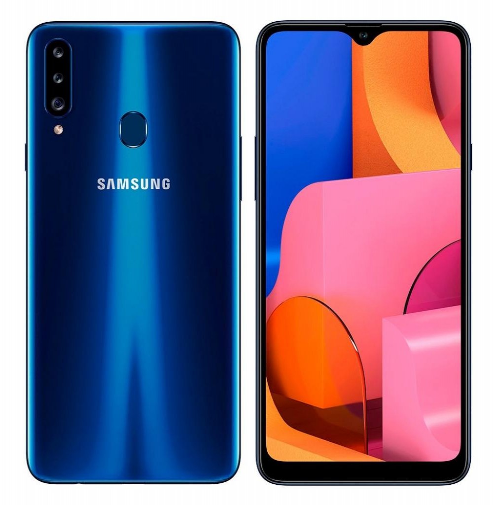 Celular Samsung A20S A207M/DS 32GB Dual Azul