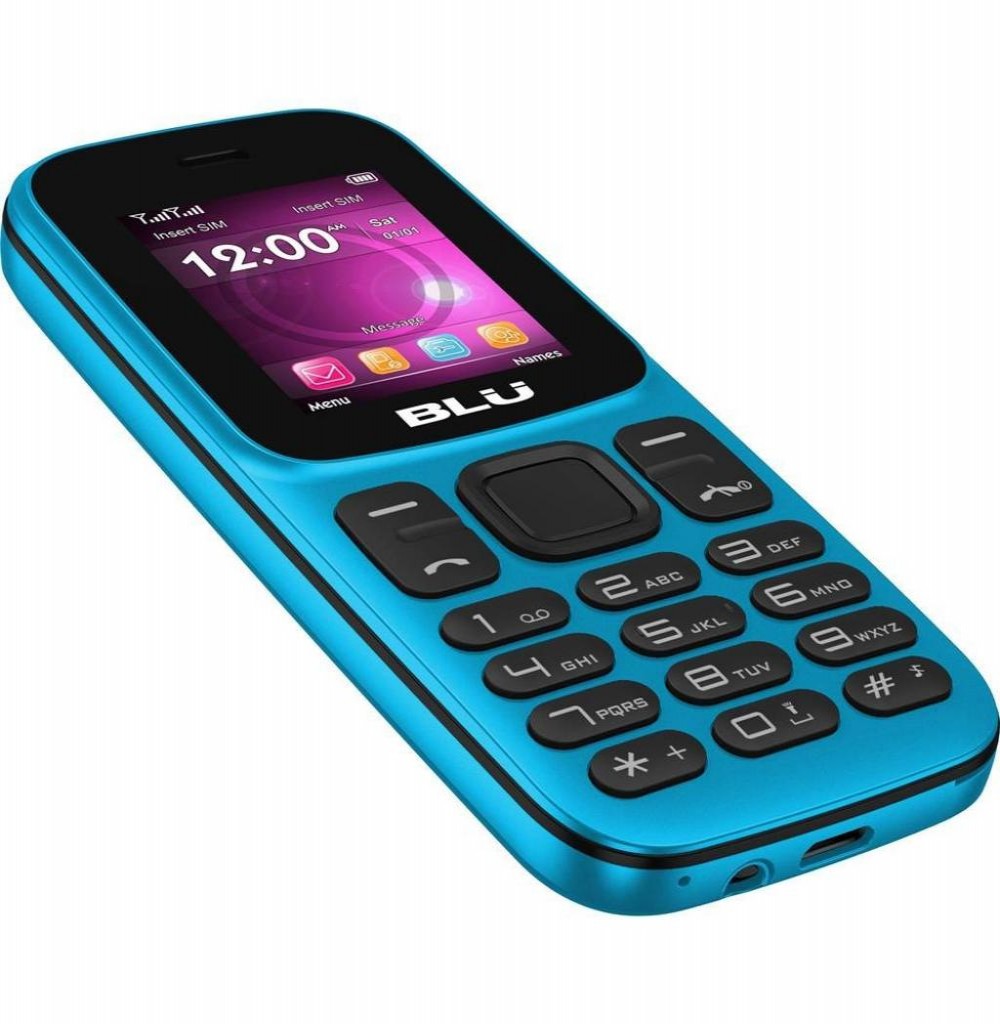 Celular BLU Z5 Z211 Dual SIM Tela de 1.8" Câmera VGA/Rádio FM - Azul