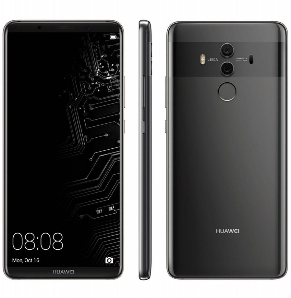 Celular Huawei Mate 10 Lite Rne L03 64GB / 4G / Single Sim Preto