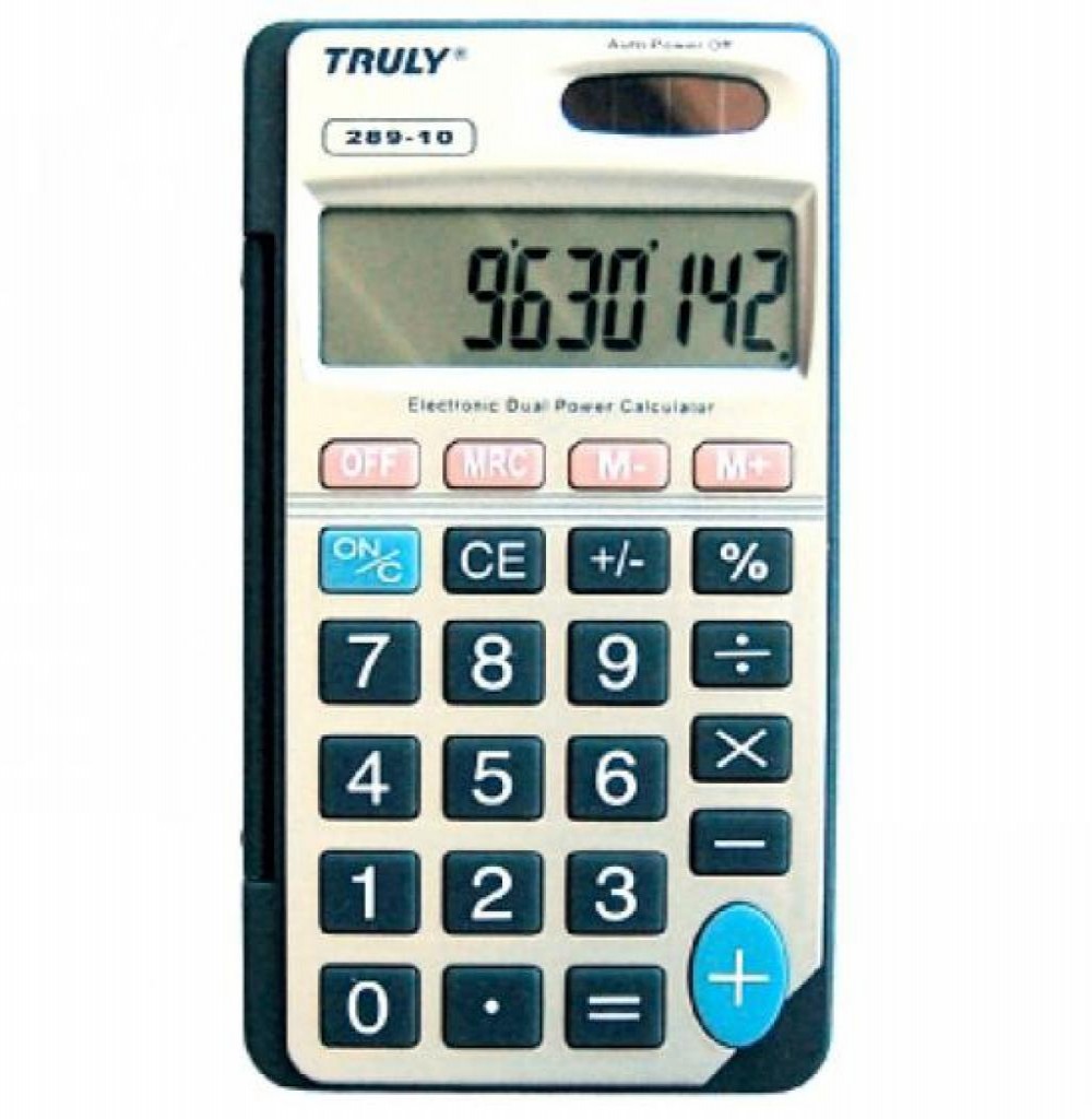 Calculadora Trully 289-10 10 Digitos Pequeno