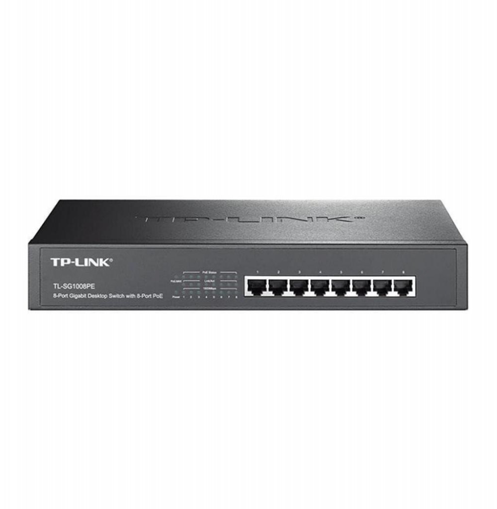 Hub  8 Portas Tp-Link TL-SG1008MP