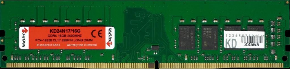 Memória Ram Keepdata KD24N17/16G DDR4-16GB 2400