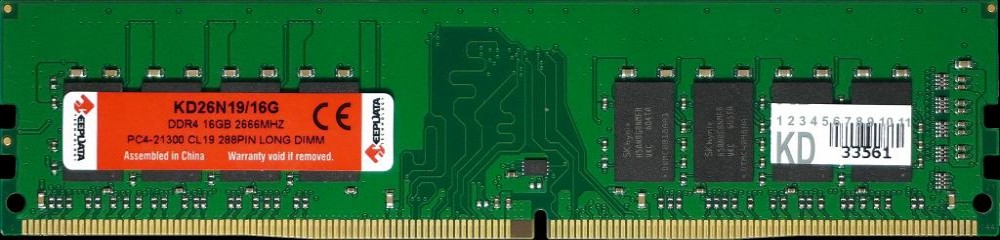 Memória Ram Keepdata KD26N19/16G DDR4-16GB 2666