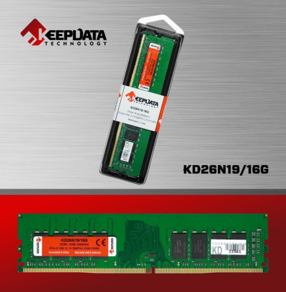 Memória Ram Keepdata KD26N19/16G DDR4-16GB 2666