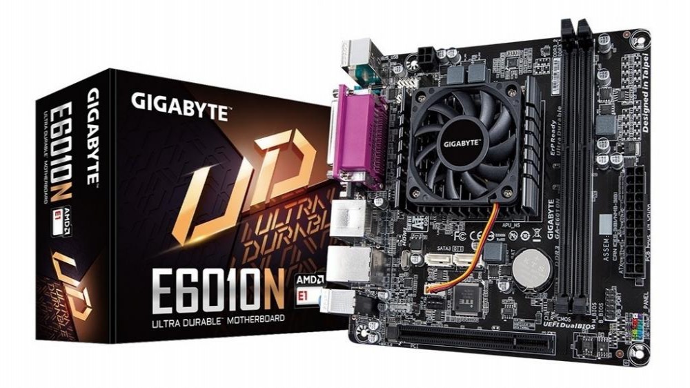 Placa Mãe + Processador Gigabyte GA-E6010N AMD E1-6010 Dual Core MB