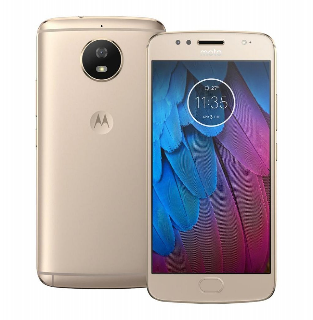 Smartphone Motorola Moto G5S XT1797 Dual SIM 32GB Tela 5.2" 16MP/5MP OS 7.1.1 - Dourado
