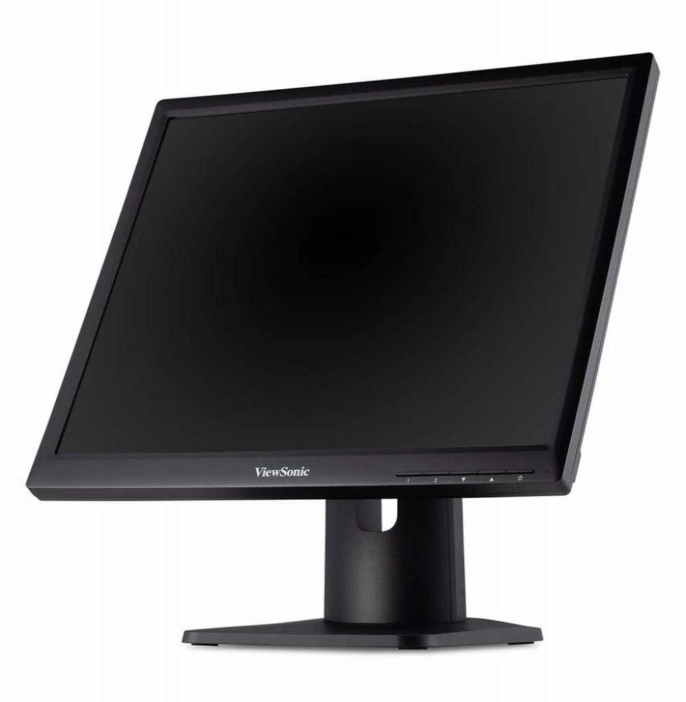 Monitor Led Viewsonic TD1711 de 17" Touch Screen com entrada USB / Saídas de Vídeo VGA e HDMI / RS232 - Preto