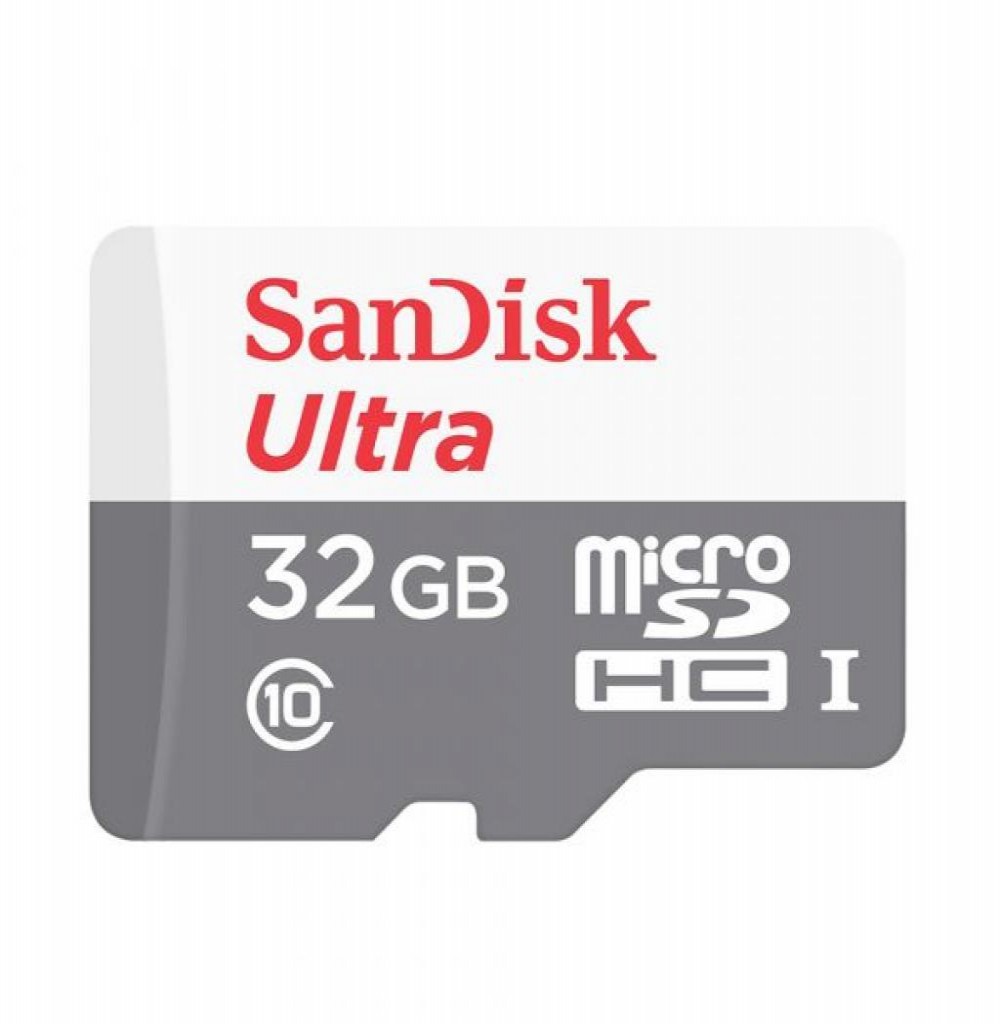 Micro Cartão de Memória Sandisk 32GB ULTRA C10 100MB/S Sd Card