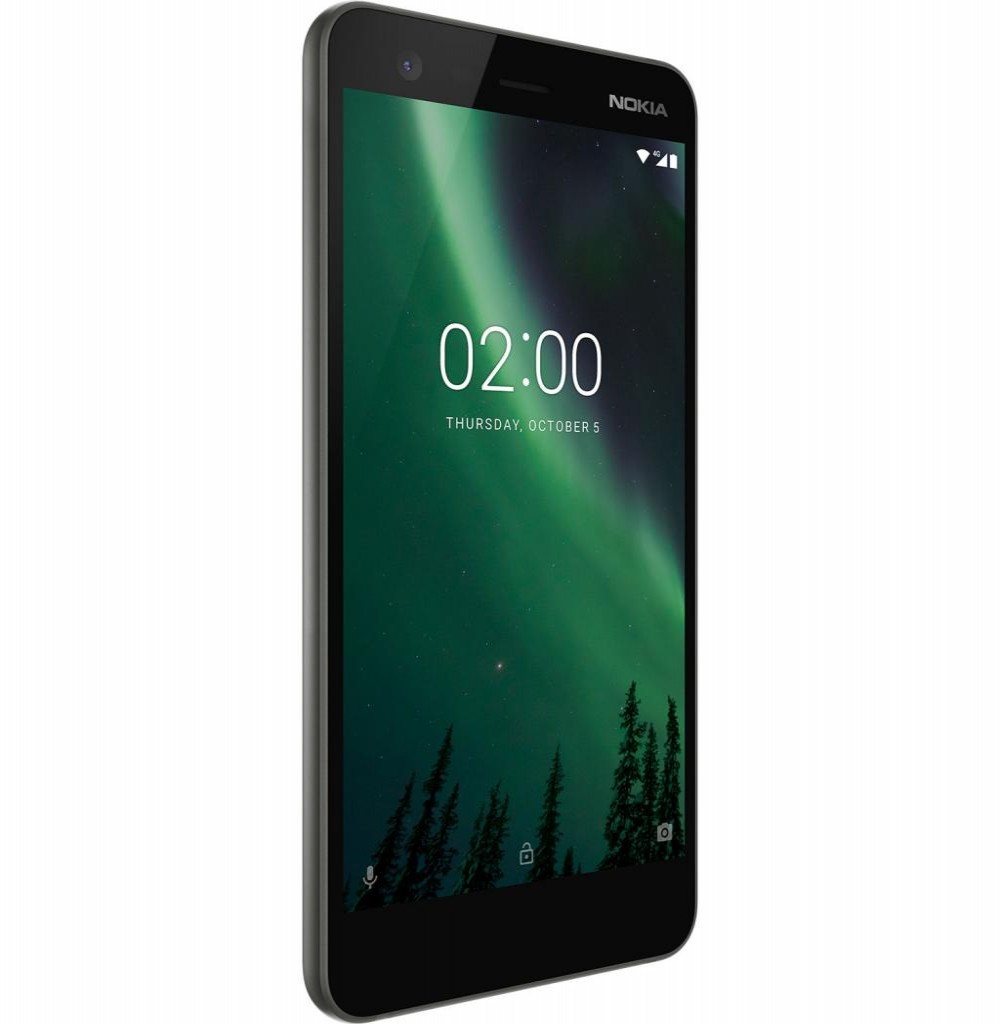Smartphone Nokia 2 TA-1035 DS Dual SIM 8GB Tela de 5.0" 8MP/5MP OS 7.1.1 - Preto 