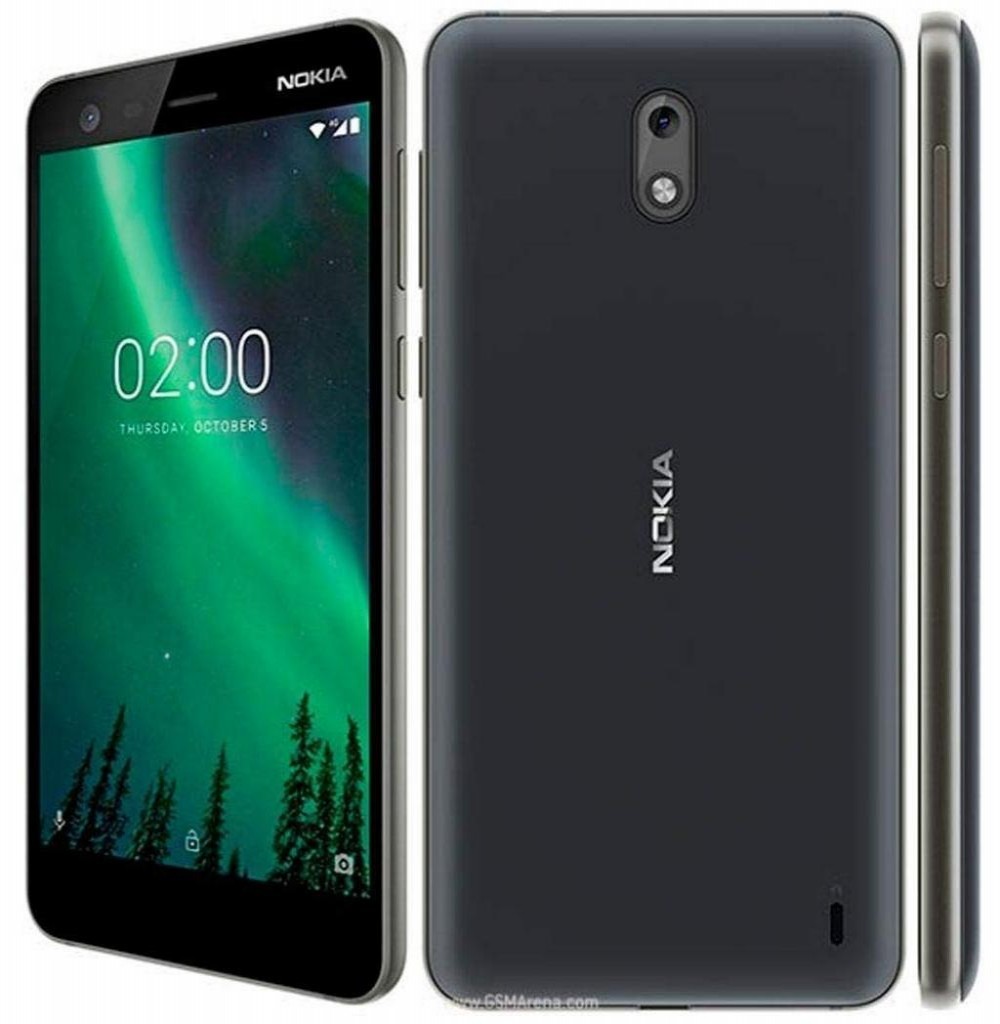 Smartphone Nokia 2 TA-1035 DS Dual SIM 8GB Tela de 5.0" 8MP/5MP OS 7.1.1 - Preto 