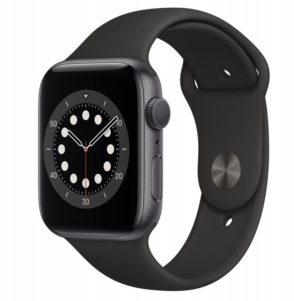 Relógio Apple S6 44MM GPS M00H3 CInza com Preto