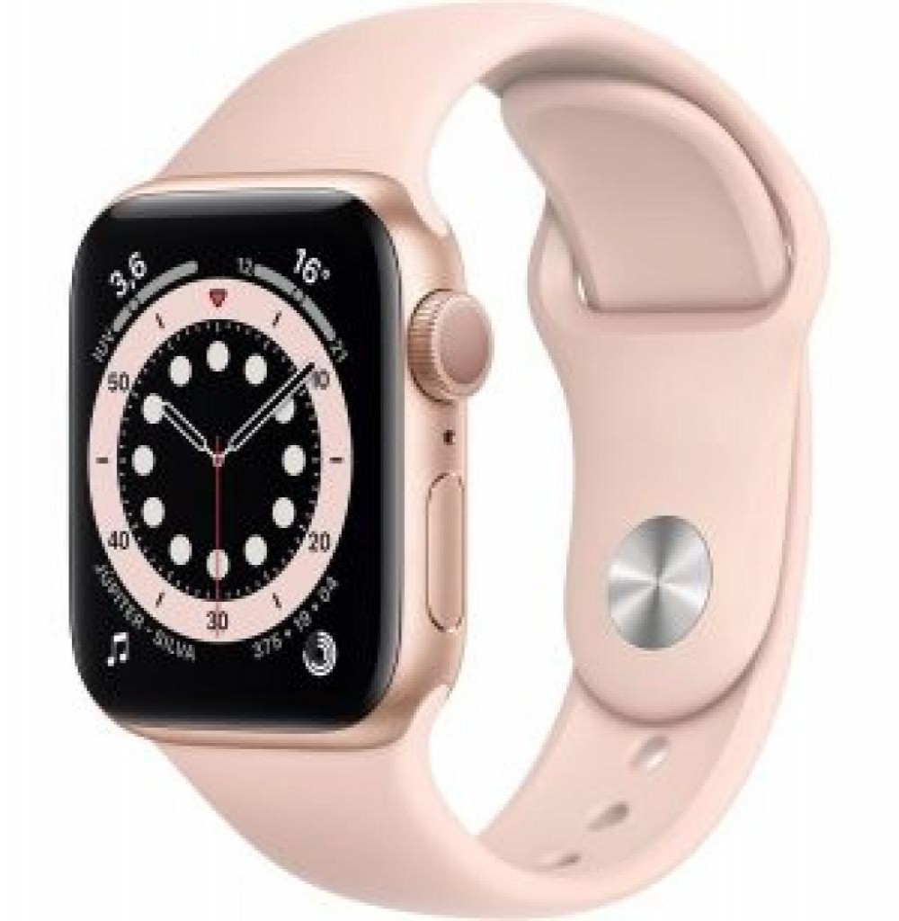 Relógio Apple Watch S6 44MM GPS M00E3 Dourado Rosé