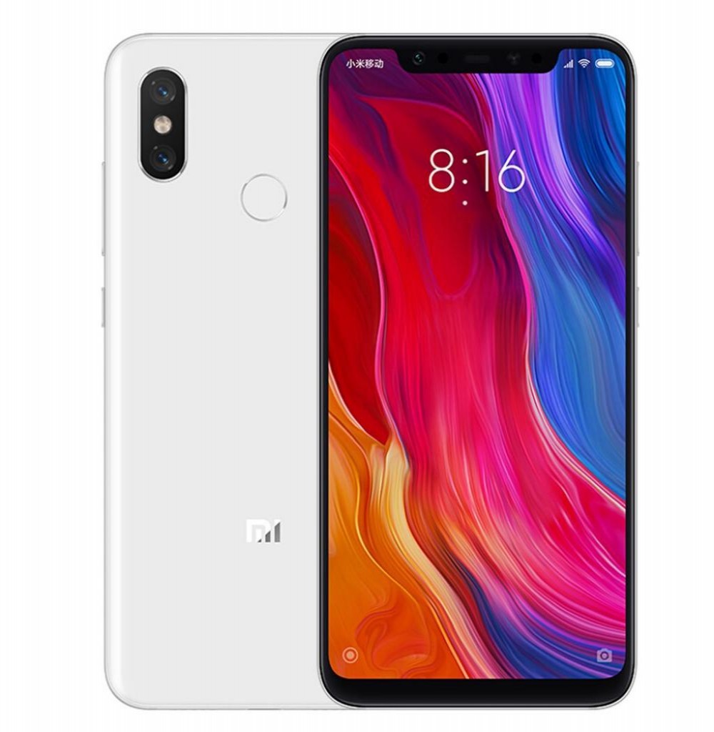 Smartphone Xiaomi Mi 8 Dual SIM 64GB Tela de 6.21" 12+12MP/20MP OS 8.1.0 - Branco