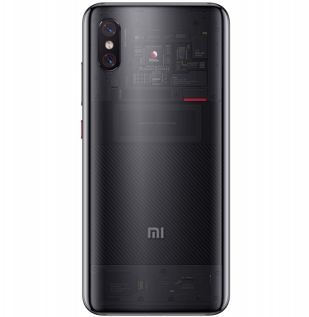 Smartphone Xiaomi Mi 8 Pro Dual SIM 128GB 6.21" 12+12MP/20MP OS 8.1.0 - Transparente/Cinza