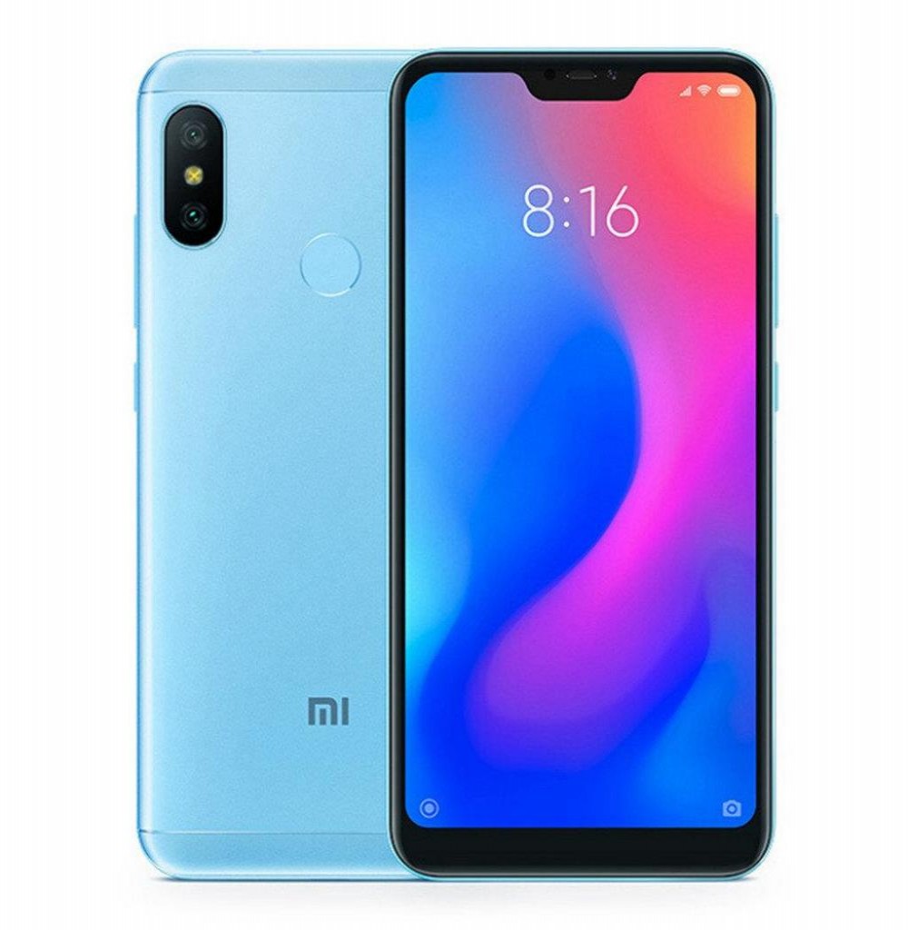 Smartphone Xiaomi Mi A2 Lite Dual SIM 64GB de 5.84" 12+5MP/5MP OS 8.1.0 - Azul 