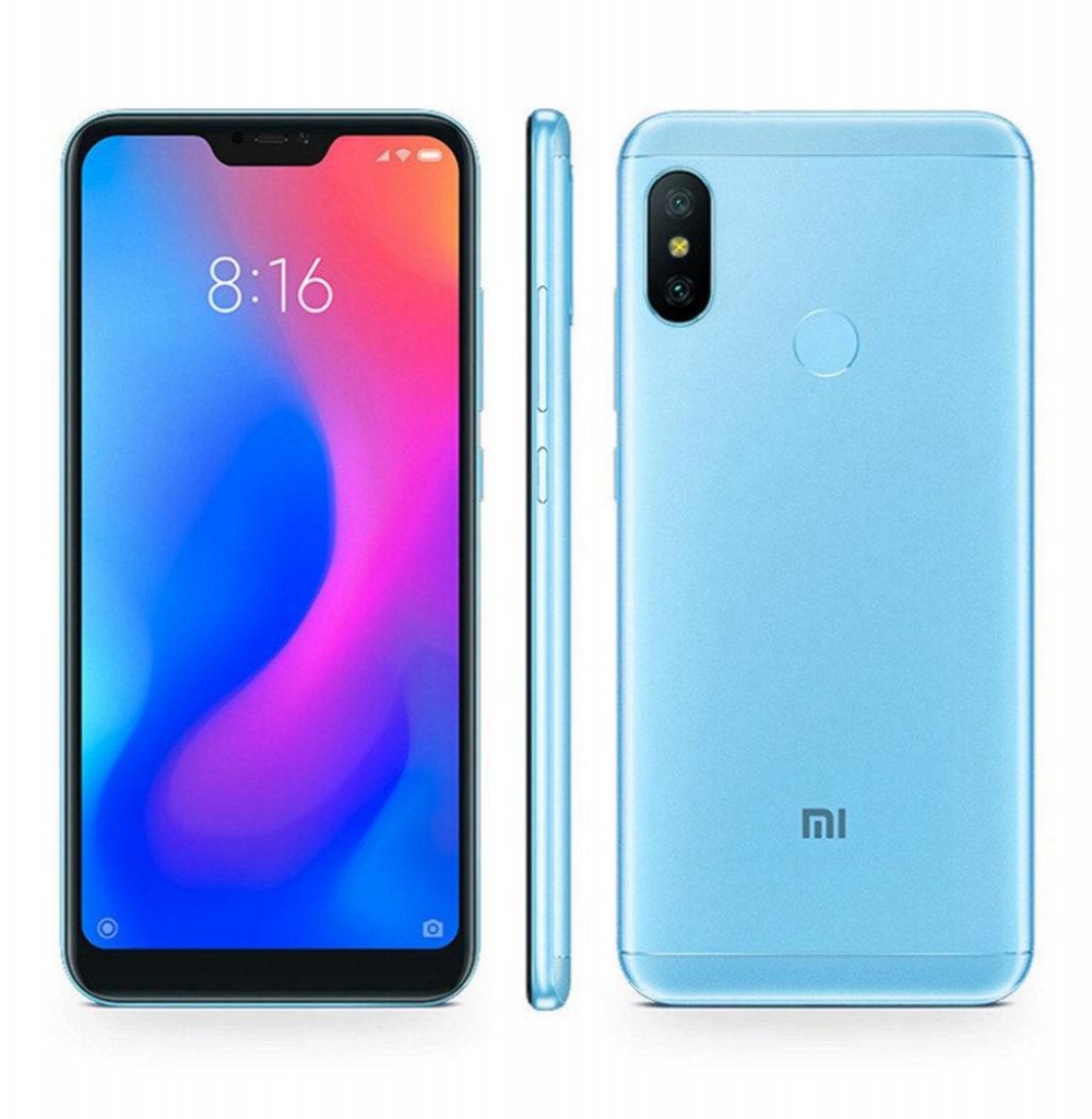 Smartphone Xiaomi Mi A2 Lite Dual SIM 64GB de 5.84" 12+5MP/5MP OS 8.1.0 - Azul 