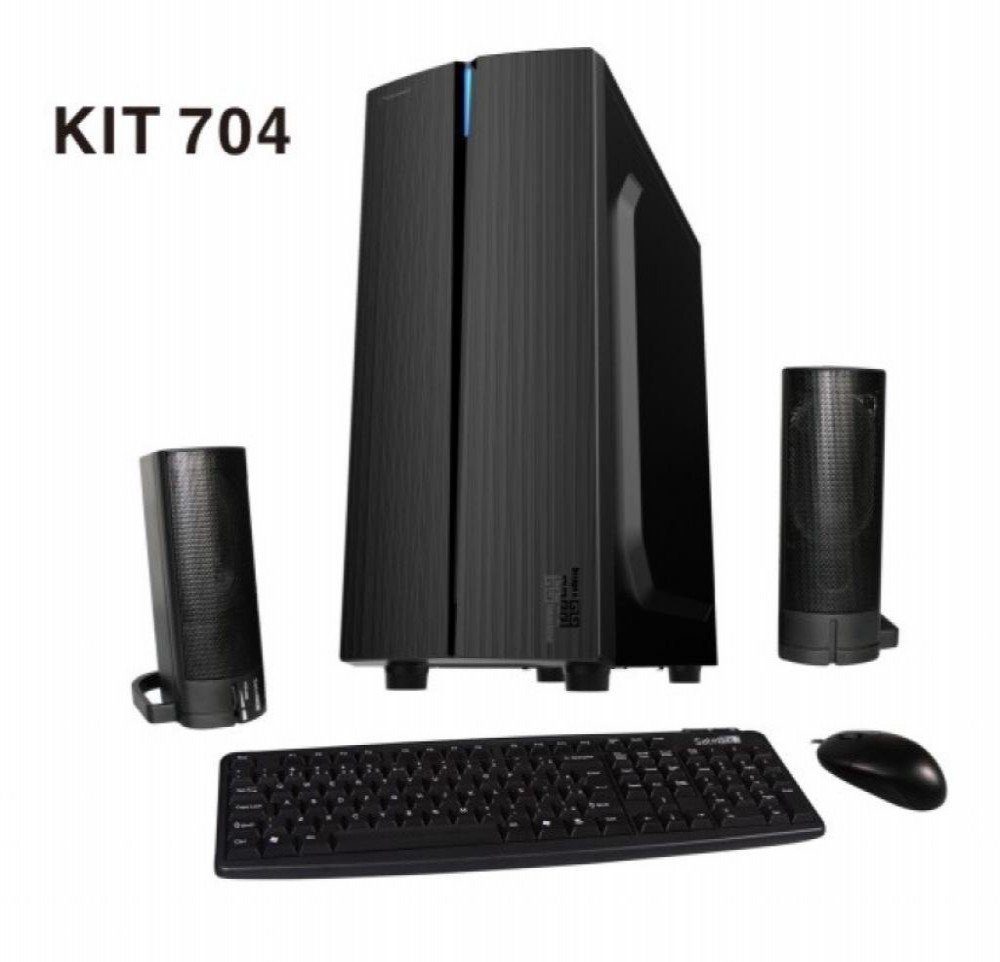 Kit Gabinete Satellite K-704 Português Preto