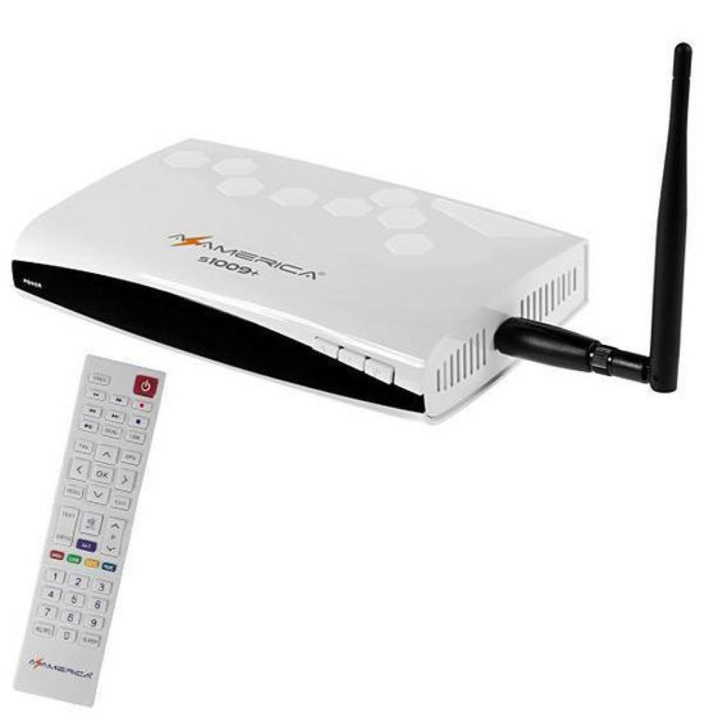 Receptor Digital Az-America S1009+ HD F.T.A WiFi