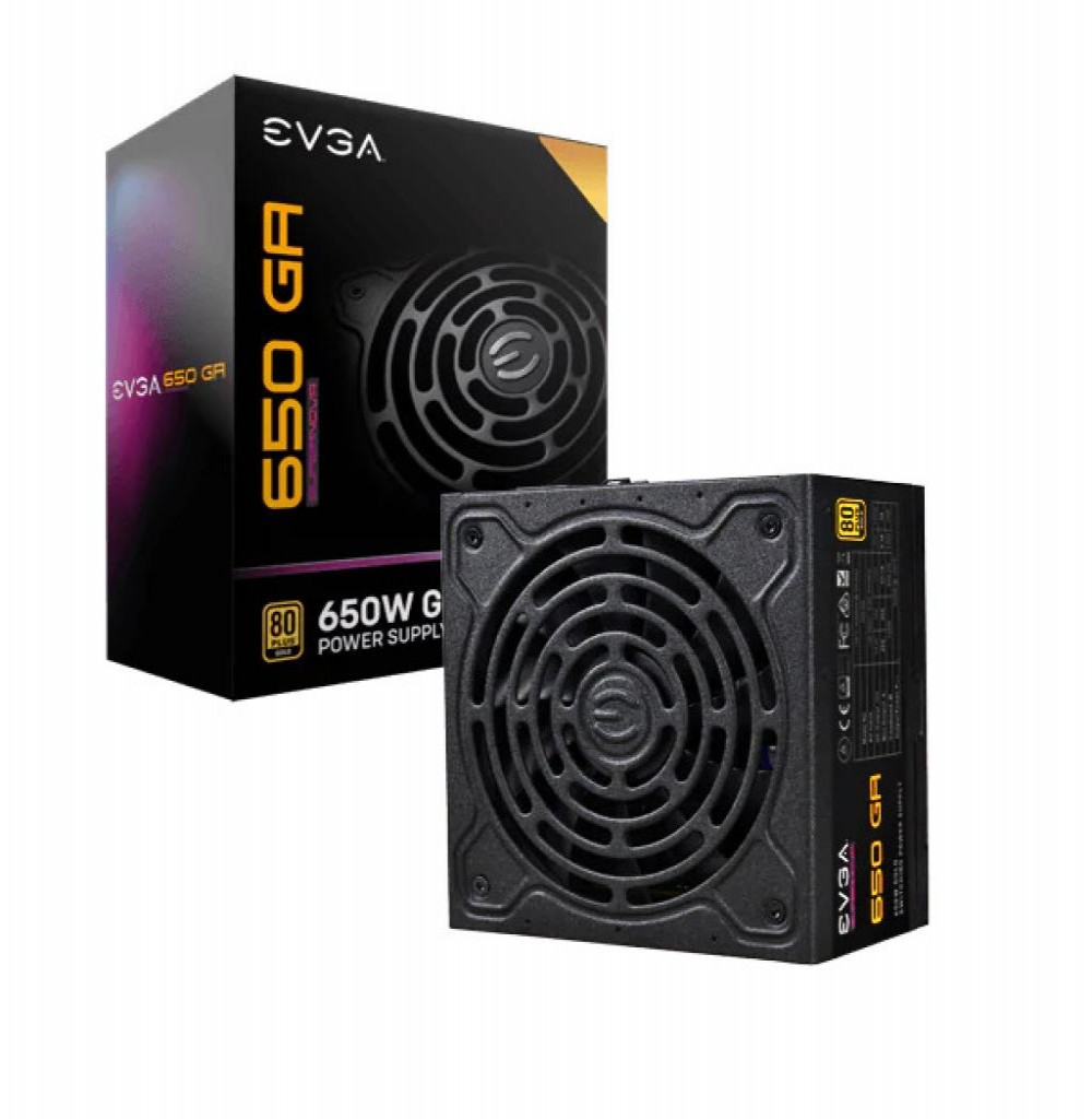 Fonte EVGA Gold 80 Plus 220-GA-0650-X1 650W