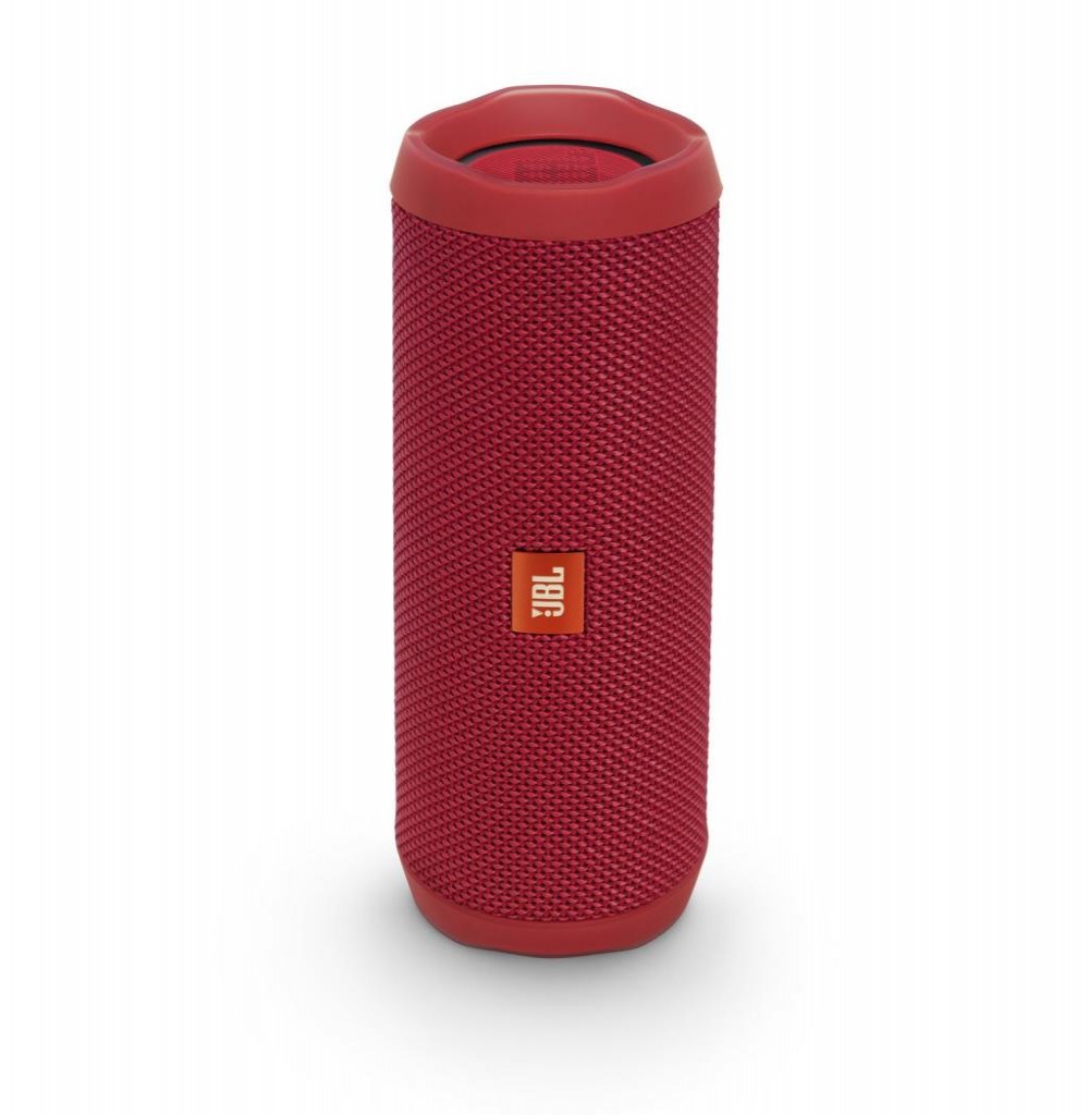 Speaker JBL Flip 4 16W com Bluetooth/Auxiliar Bateria 3000 mAh - Vermelho 