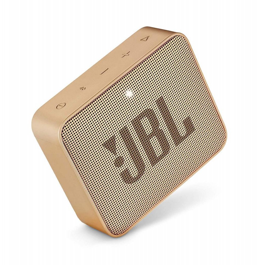 Speaker JBL Go 2 com Bluetooth/Auxiliar Bateria de 730 mAh - Champagne 