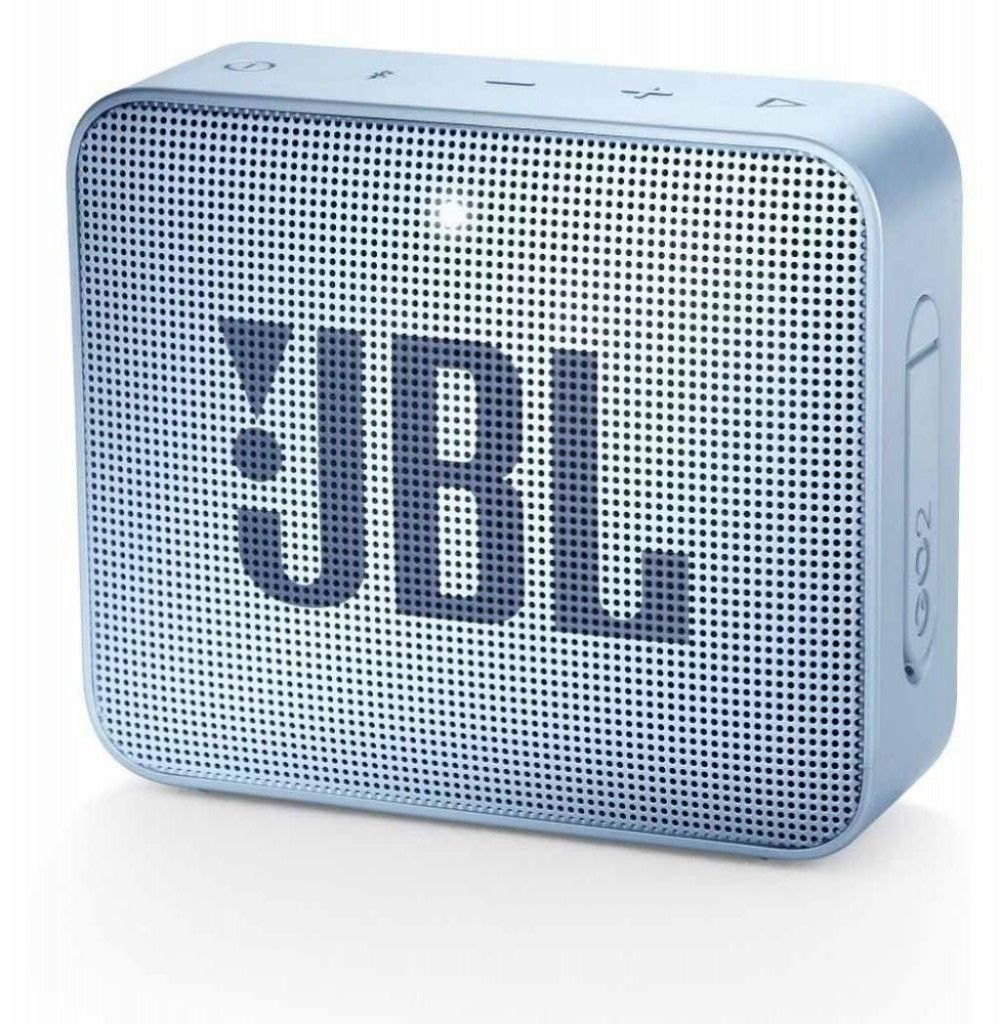 Speaker JBL Go 2 com Bluetooth/Auxiliar Bateria de 730 mAh - Cyan 