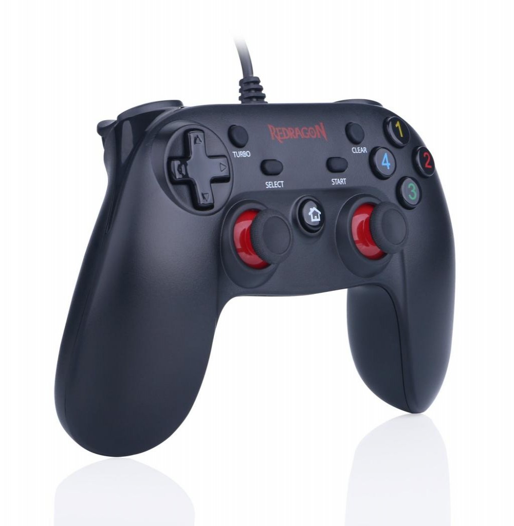 Controle Redragon Saturn G807 USB Para PC E PS3
