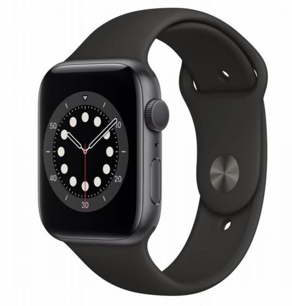 Relógio Apple S6 44MM GPS M00H3 Cinza/Preto