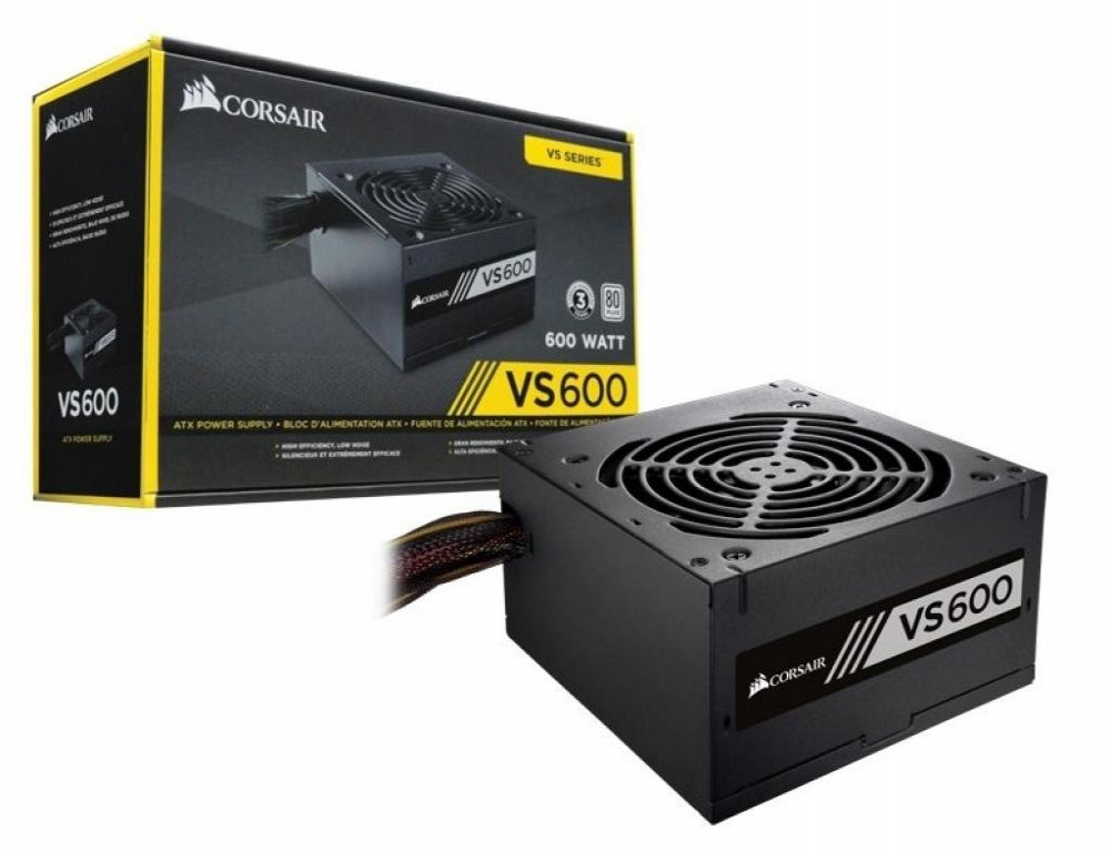 Fonte Corsair VS600 600W