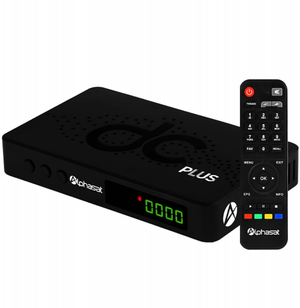 Receptor Digital Alphasat DC Plus CS/IKS/IPTV/WF