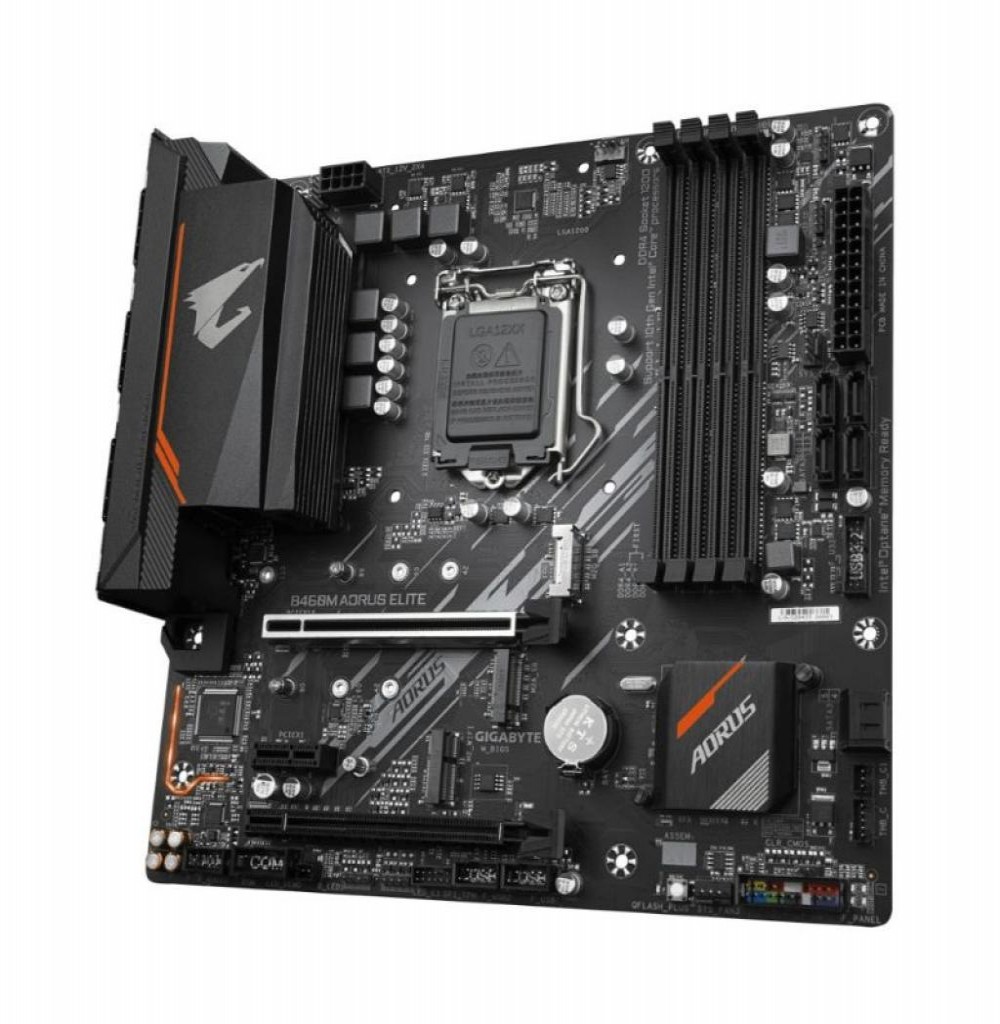 Placa Mae Gigabyte B460M Aorus Elite INTEL (1200) MB