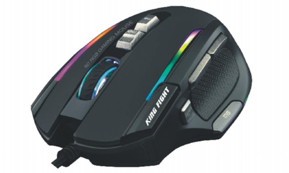 Mouse USB Satellite A-GM02 Gaming RGB 9 Botões