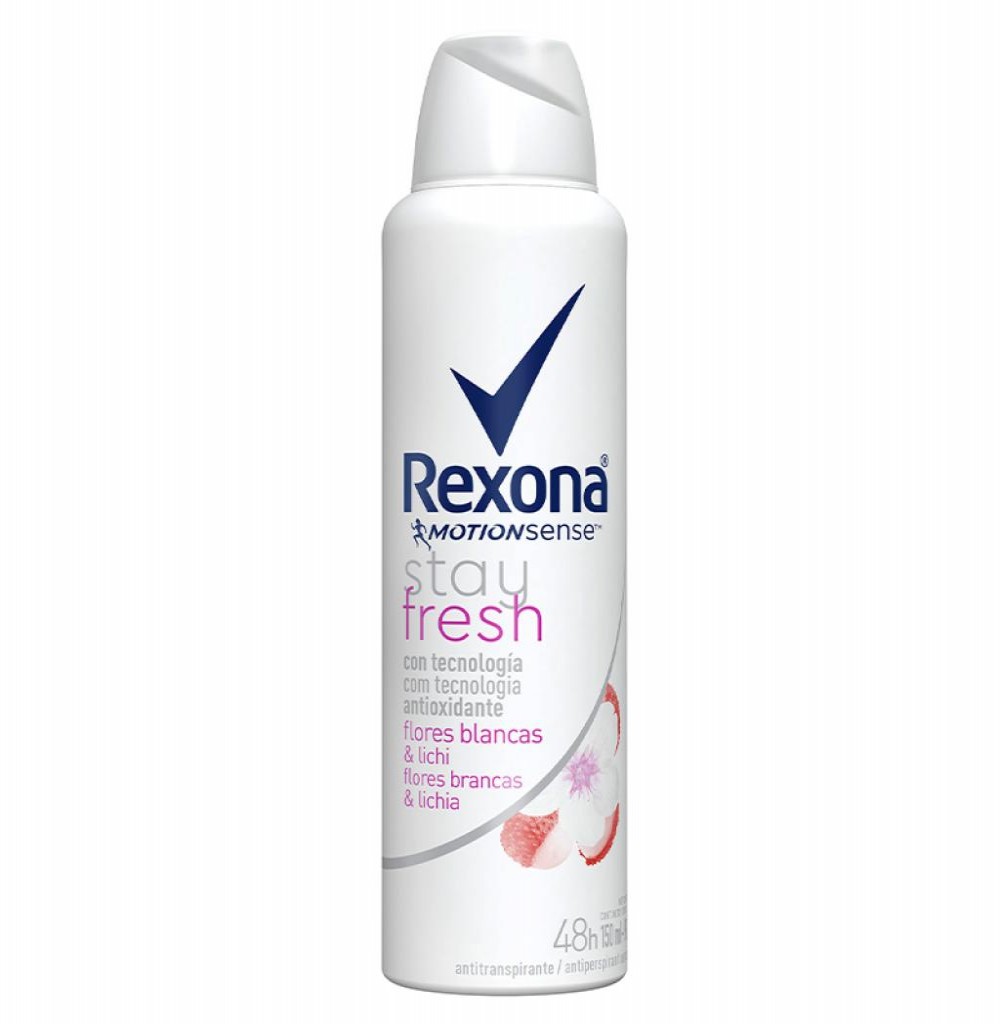 Desodorante Rexona Spray Flores Brancas & Lichia 150 GR