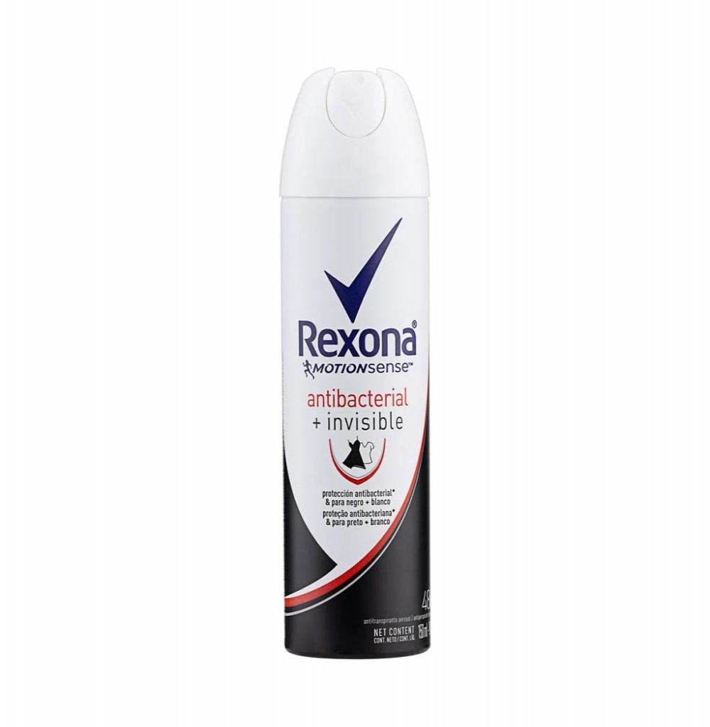Desodorante Rexona Spray Antibacteriano + Invisible Feminino 90GR