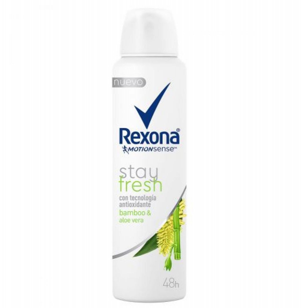 Desodorante Rexona Spray Bamboo & Aloe Vera Feminino 150 GR