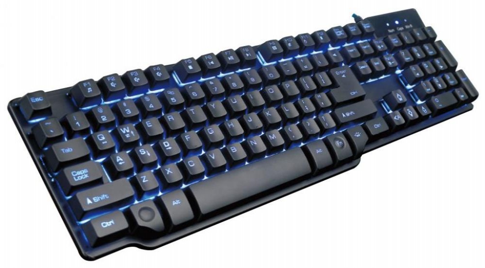 Teclado USB Satellite K7 Gaming Semi Mecânico Espanhol